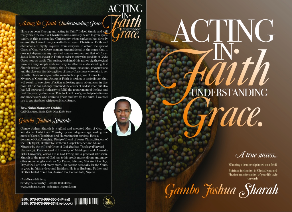 Download Free, New E-Book: Acting in Faith Understanding Grace.